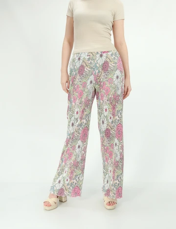Pantaloni Reserved, floral