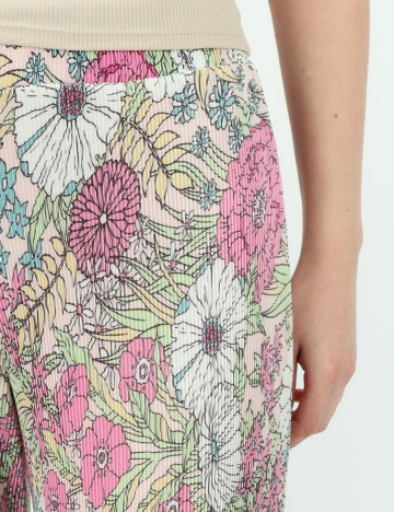 Pantaloni Reserved, floral