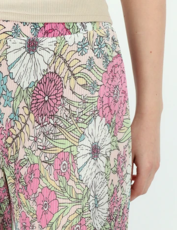 Pantaloni Reserved, floral