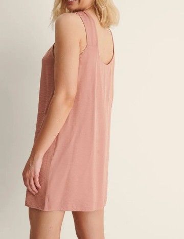 Rochie scurta NA-KD, roz pudra