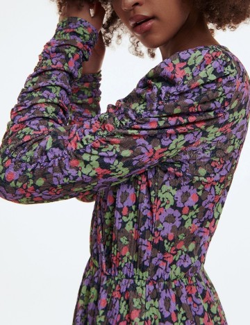Rochie Scurta Reserved, floral