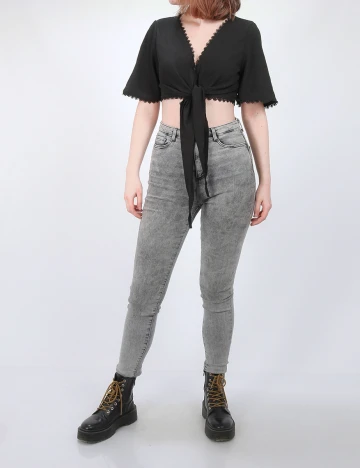 Top SHEIN, negru