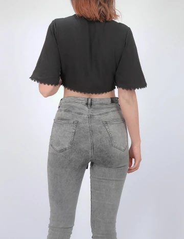 Top SHEIN, negru