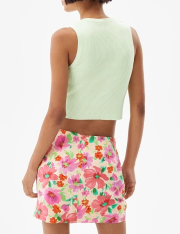 Fusta Bershka, floral