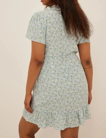 Rochie scurta NA-KD, albastru