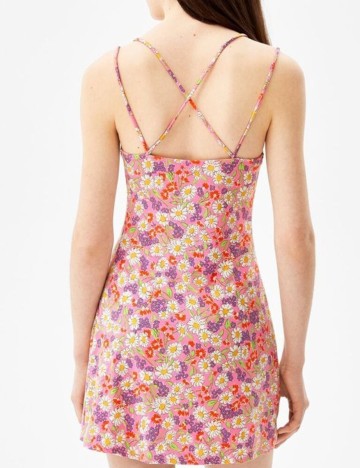 Rochie scurta Bershka, floral