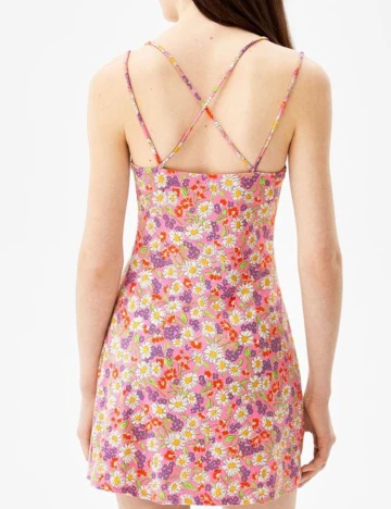 Rochie scurta Bershka, floral