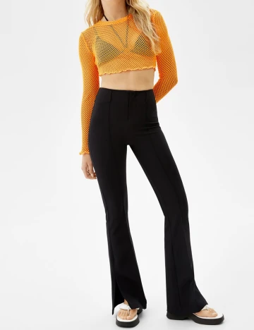 Top Bershka, portocaliu