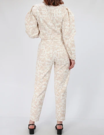 Pantaloni Reserved, crem
