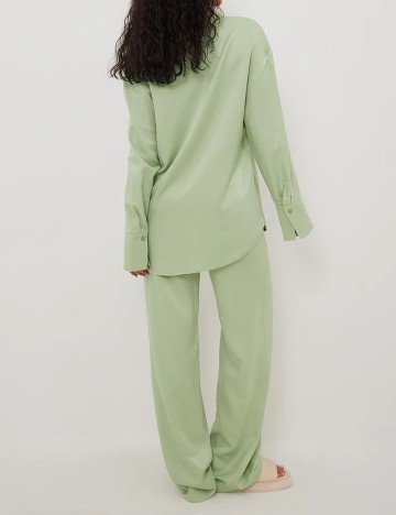 Pantaloni NA-KD, verde