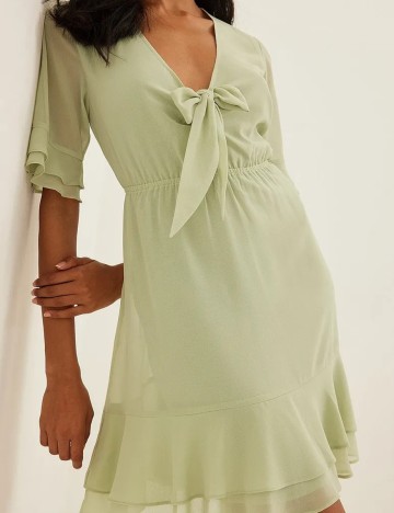 Rochie scurta NA-KD, verde