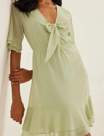 Rochie scurta NA-KD, verde