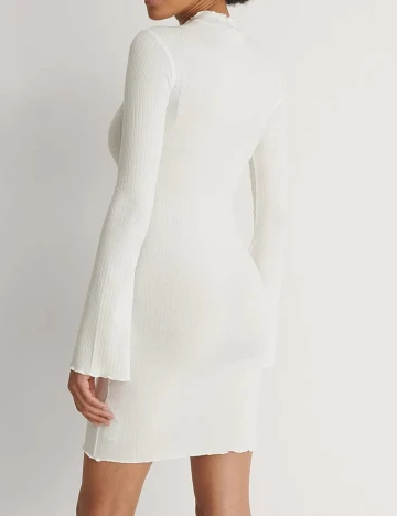 Rochie scurta NA-KD, alb