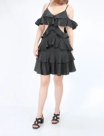 Rochie scurta NA-KD, negru