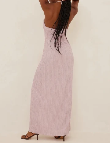 Rochie lunga NA-KD, roz