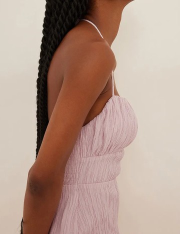 Rochie lunga NA-KD, roz