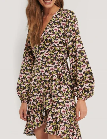 Rochie scurta NA-KD, floral