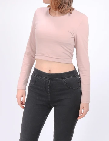 Bluza Reserved, roz pudra