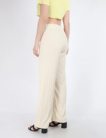 Pantaloni Reserved, crem