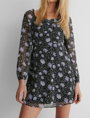 Rochie scurta NA-KD, floral
