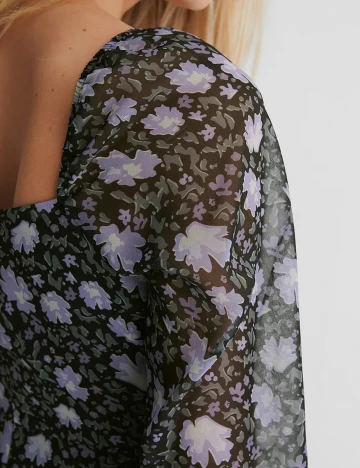 Rochie scurta NA-KD, floral