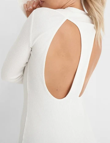 Rochie scurta NA-KD, alb