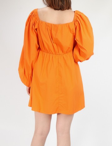 Rochie scurta NA-KD, portocaliu