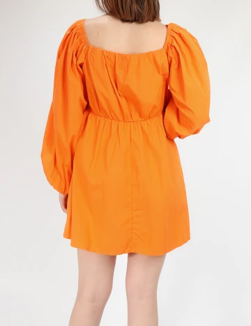 Rochie scurta NA-KD, portocaliu