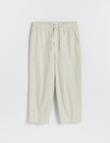 Pantaloni Reserved, bej