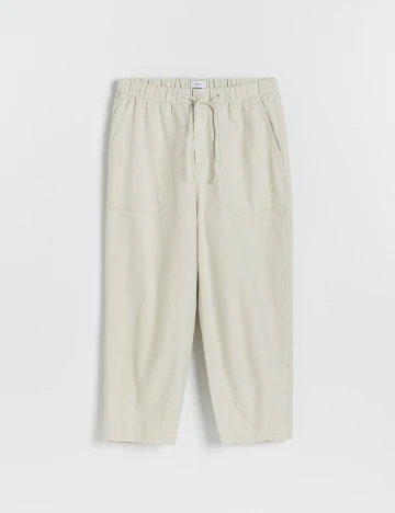 Pantaloni Reserved, bej