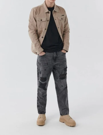 Blugi CROPP, gri