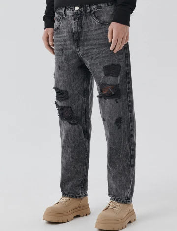 Blugi CROPP, gri