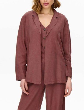 Blazer Only, roz pudra inchis, XL