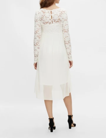Rochie Medie Mamalicious, alb