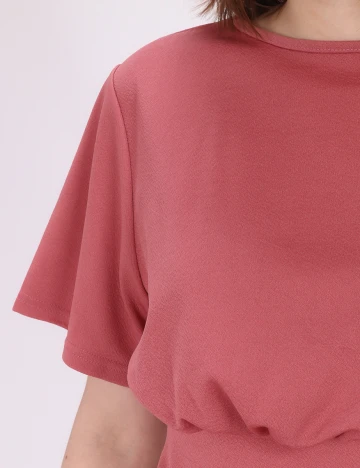 Rochie scurta SHEIN, roz pudra