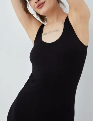 Rochie scurta Pieces, negru