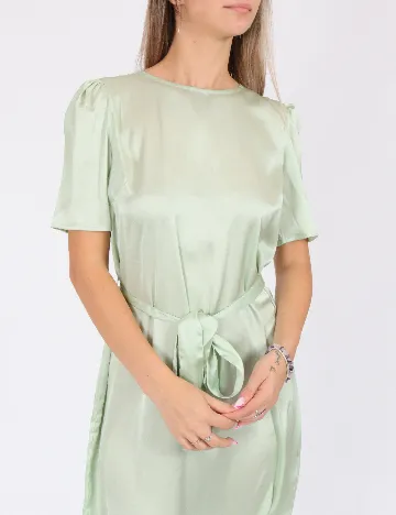 Rochie medie BUBBLEROOM, verde
