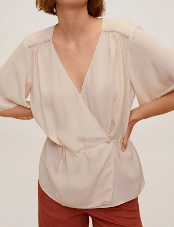 Bluza Mango, crem