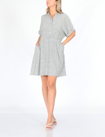 Rochie scurta Reserved, gri