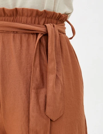 Pantaloni scurti Mango, maro