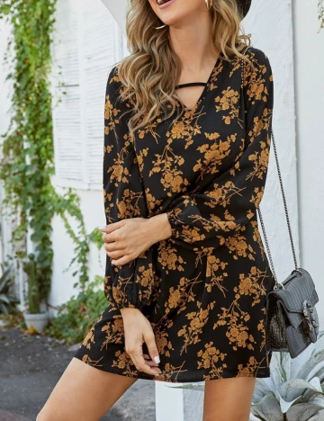 Rochie scurta SHEIN, negru Negru