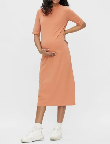 Rochie medie Mamalicious, portocaliu