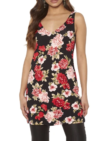 Rochie scurta Happy Holly, floral