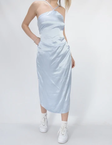 Rochie medie Vila, bleu