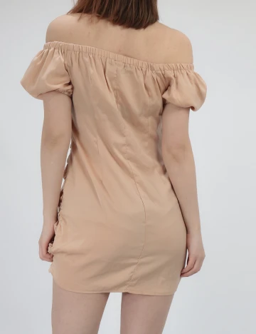 Rochie scurta SHEIN, maro deschis