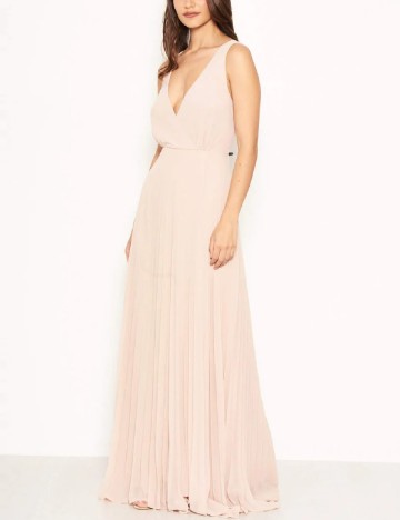 Rochie lunga AX Paris, roz