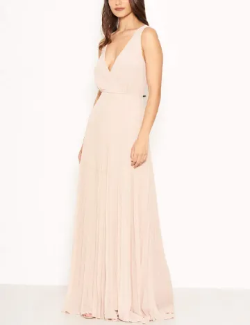 Rochie lunga AX Paris, roz
