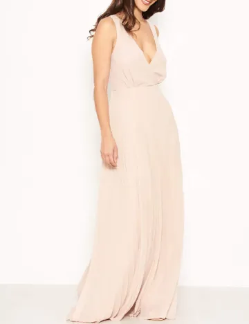 Rochie lunga AX Paris, roz