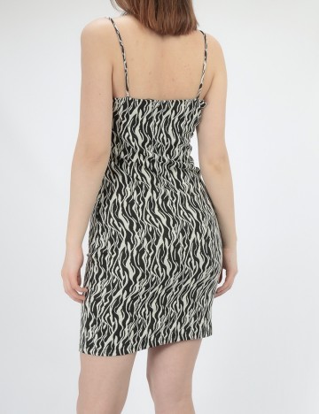 Rochie Scurta Vero Moda, alb/negru
