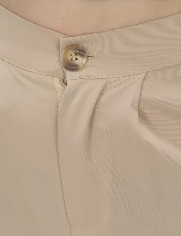 Pantaloni Dazy, maro deschis